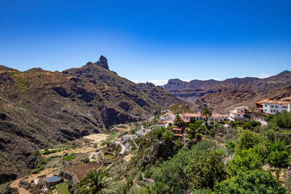 Tejeda, considered the most beautiful village in the Canary Islands.