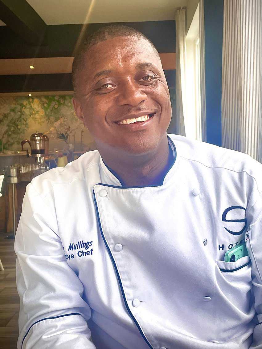 Jamaican native Maurice Mullins is S Hotel's executive chef.
