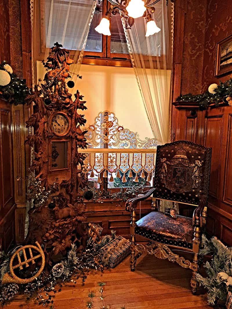 Captain Frederick Pabst’s chair and cuckoo clock