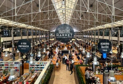 Time Out Market in the Mercado da Ribeira